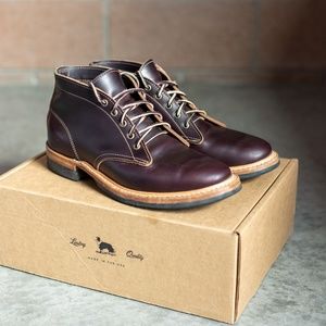 Truman Chukka Oxblood Double Shot 9.5